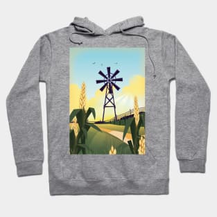 Rural Farmyard Hoodie